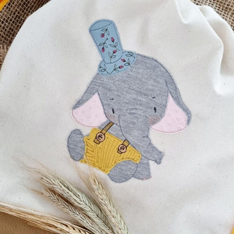 Stickdatei Elefant Elegenti image number 1