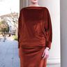 Kleid Fledermausärmel (34-54) VELOZA Damen Schnittmuster thumbnail number 4