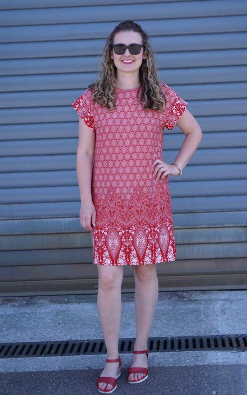 T-Shirt, Kleid UVA (32-58) Schnittmuster image number 4