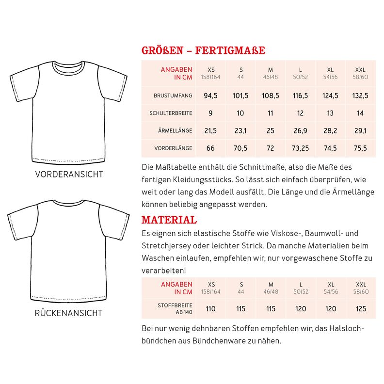 HERR ANDY - klassisches T-Shirt XS-XXL image number 8
