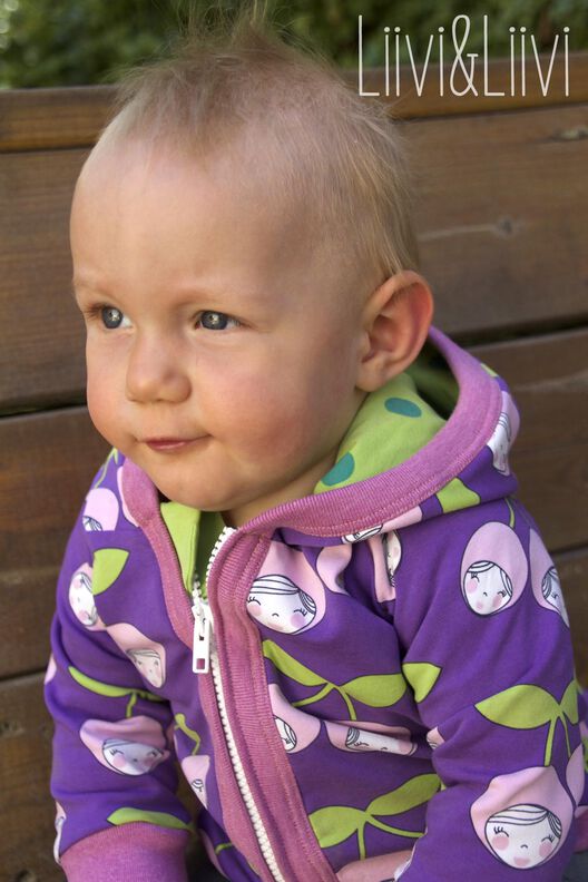 Baby-Kapuzenjacke / Nähanleitung und Schnittmuster image number 3
