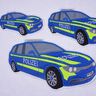Polizeiauto Stickdatei Polizei thumbnail number 1