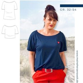 Shirt Damen - Schnittmuster Gr. 32-54 - meine CARA #61