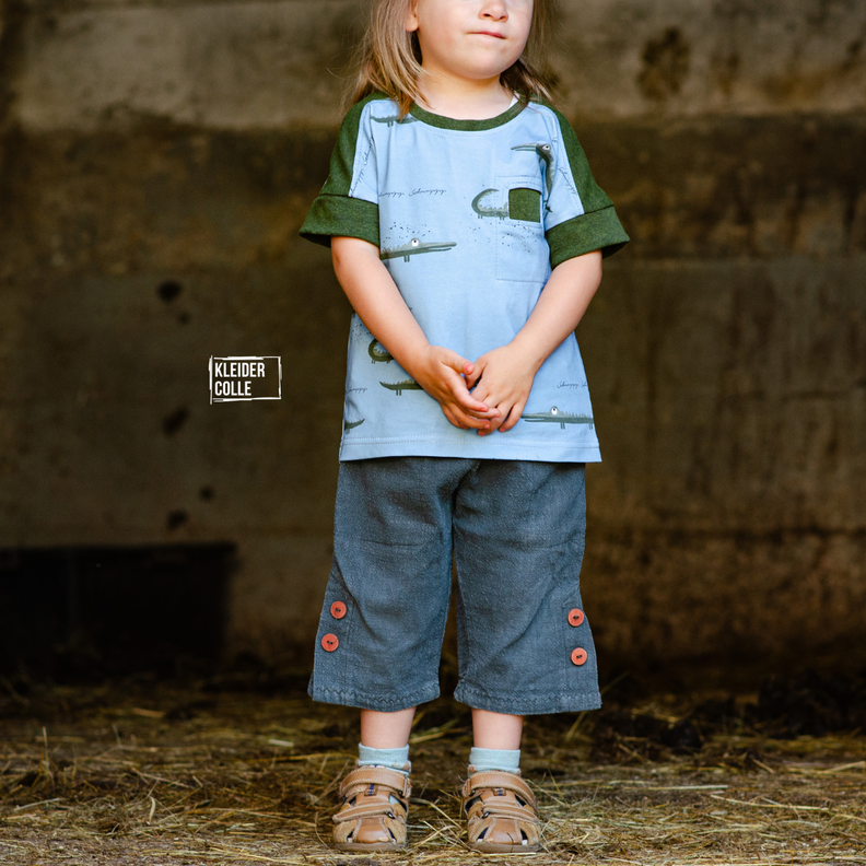 Schnittmuster 7/8-Hose Lausejunge 80-164 image number 2