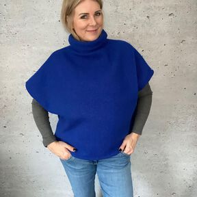 Poncho Pullunder (XXS-3XL) SANCHO Schnittmuster