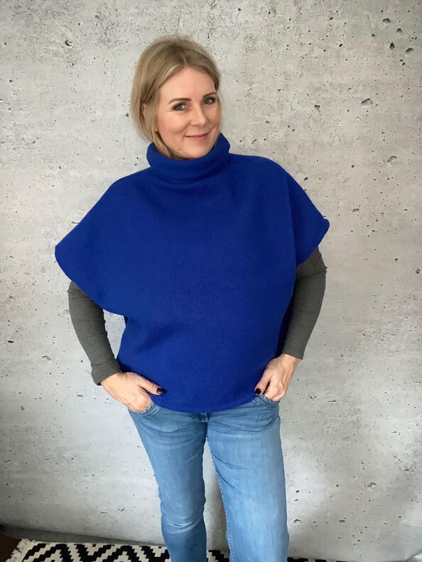 Poncho Pullunder (XXS-3XL) SANCHO Schnittmuster image number 2