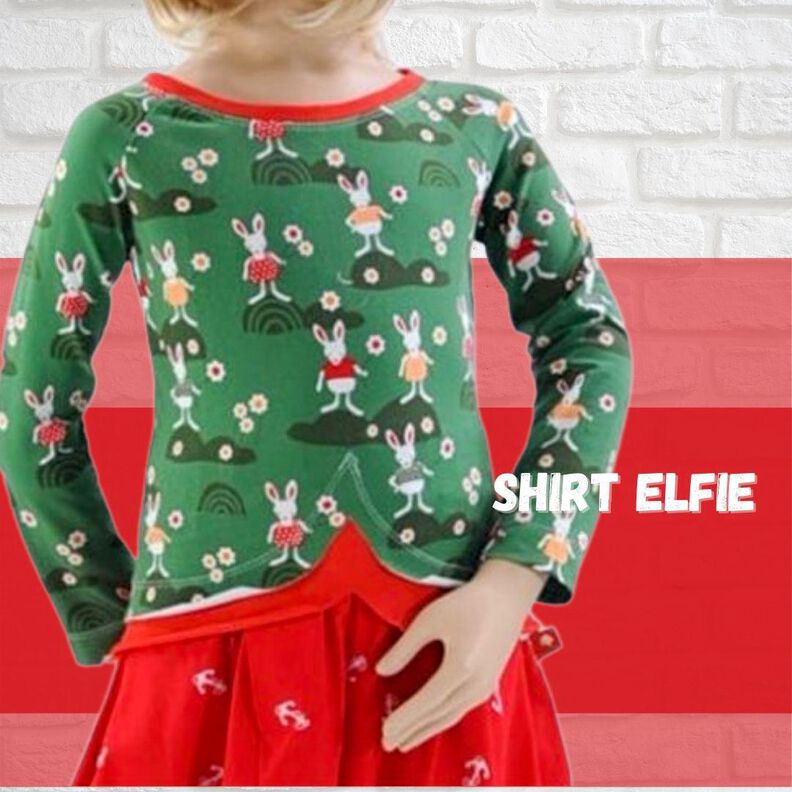 Kindershirt Elfie 1 + Tüllrock Gr. 80-140 Schnitt image number 5