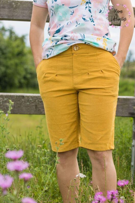 Shorts Damen - Schnittmuster Gr. 32-50 - meine HELEN #97 image number 10