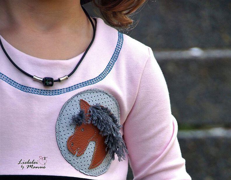 Appliziervorlage PONY, PFERD & EINHORN inkl. Applizierschule image number 7