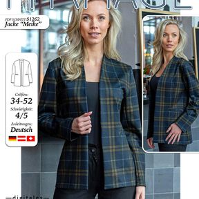 Jacke Meike N&auml;hanleitung + Schnitt