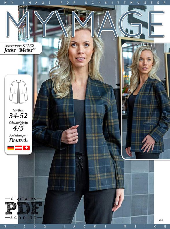 Jacke Meike N&auml;hanleitung + Schnitt image number 2