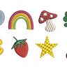 Stickdatei Minis kleine Stickdateien SET 8 Motive thumbnail number 2