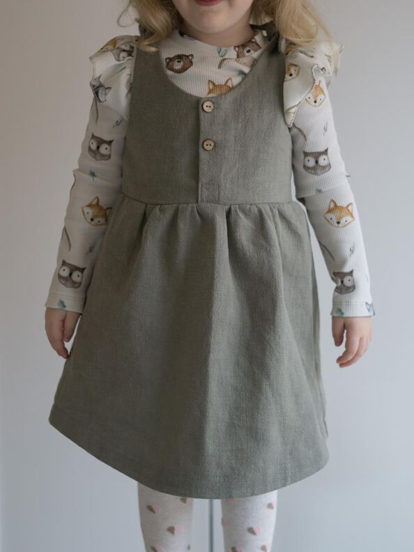 Kleid / Romper #Lou 56-140 inkl. A4/ A0/ Beamerdatei image number 5