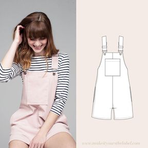 Latzhose / Latzkleid - Nähanleitung & Schnittmuster