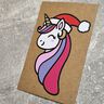 Plotterdatei Einhorn Weihanchten - 2 Varianten SVG PNG DXF thumbnail number 4