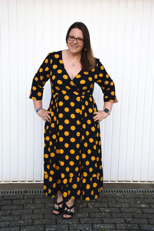  Maxikleid MARINGA (46-56) Damen Kleid Schnittmuster image number 4