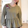 *Ladies Sweater Dress* Sweater, Hoodiekleid, Ballonärmel thumbnail number 7