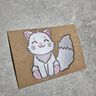 Plotterdatei Katze Weihnachten Mütze SVG PNG DXF thumbnail number 4