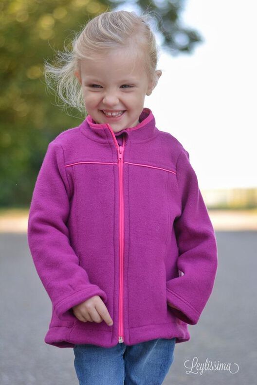 Fleecejacke Kinder Schnittmuster Gr. 74-134 - dein PEDRO #73 image number 6