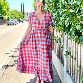 Maxikleid MARINGA (34-46) Damen Kleid Schnittmuster