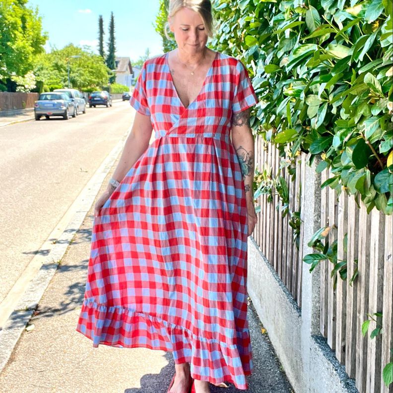 Maxikleid MARINGA (34-46) Damen Kleid Schnittmuster image number 1