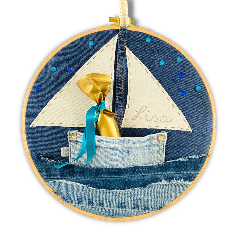 Dream-Sailor,  Last Minute  DIY, Jeans Upcycling image number 4