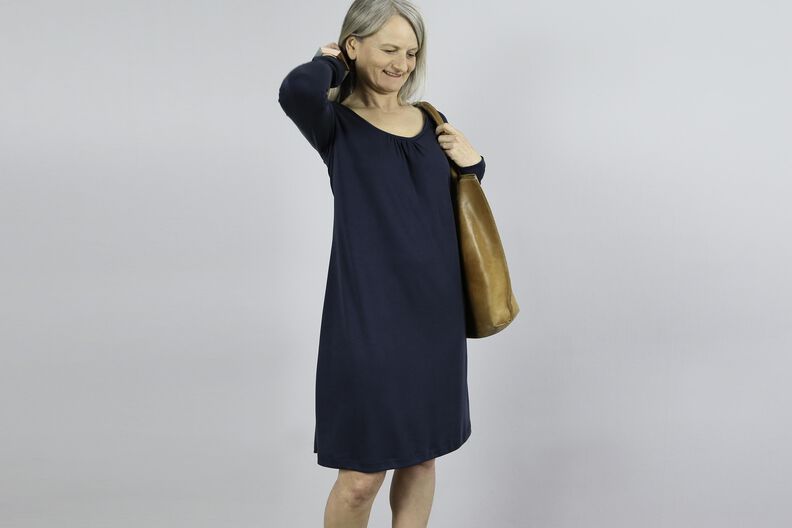 FRAU VLIELAND - Kleid mit Rundhalsausschnitt image number 2
