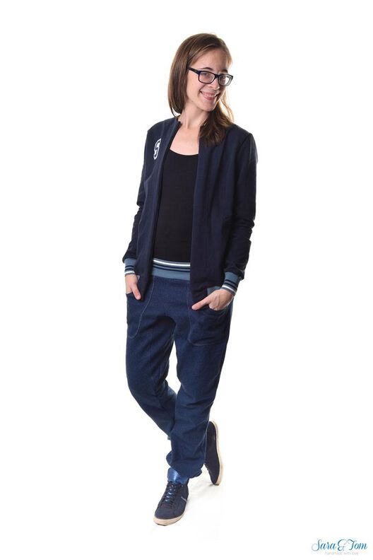 Collegejacke, Blouson "Heaven" Schnitt & Nähanleitung Gr. 158-46 image number 4