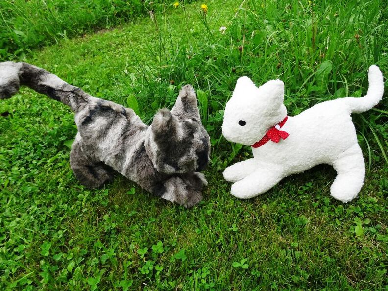 Katze Kuscheltier nähen image number 2