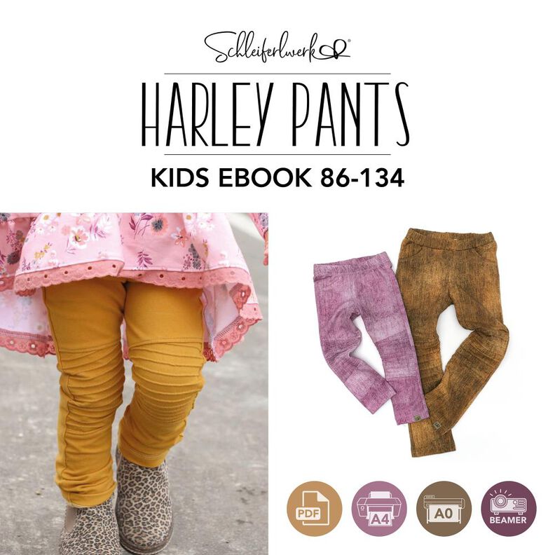 Harley Pants Kids | Schleiferlwerk | eBook | 86-134 image number 1