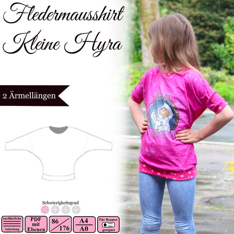 Kleine Hyra - Gr 86-176 - EBook und Nähanleitung image number 1