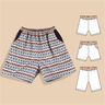 Luca Kids – Kinder-Shorts mit Gummizug, Gr. 104-164, A4+A0 thumbnail number 1