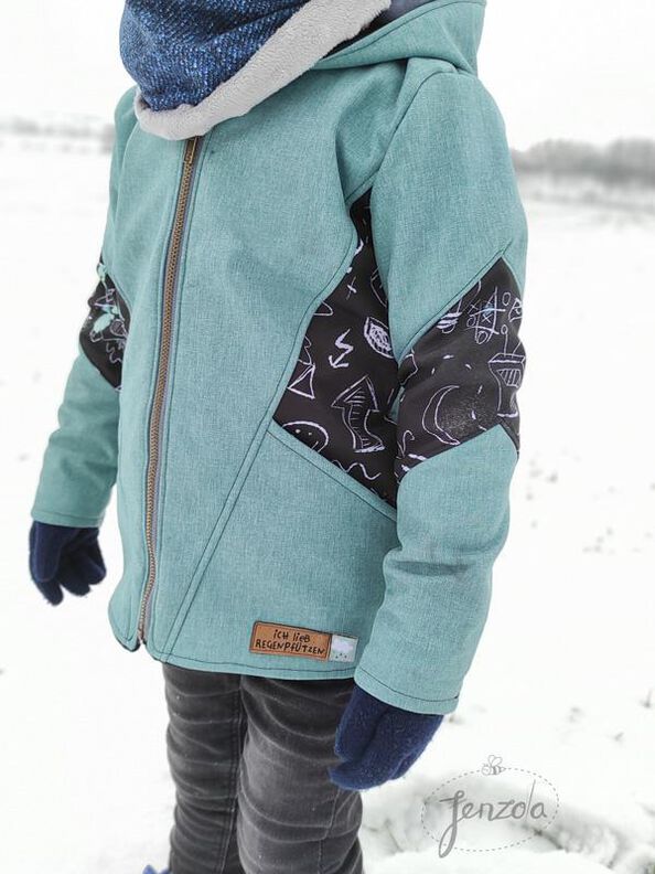 BEAMER + A0 lovely outdoor jacket 74-164 Kombi Jacke Weste image number 5