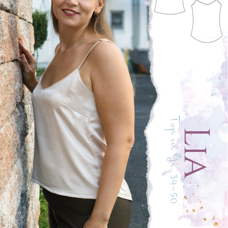 Schnittmuster Top Lia image number 1