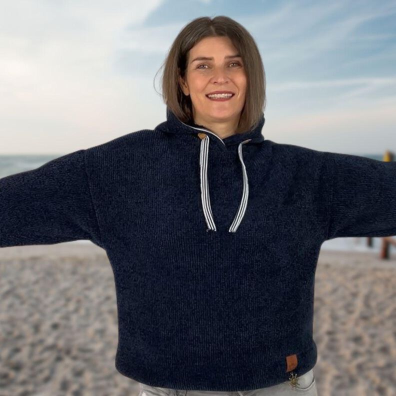 Schnittmuster Damen Hoodie Yella + Nähanleitung Gr. 34-54 image number 4