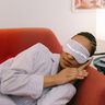 "Wake me for coffee" Plotterdatei Schlafmaske Spruch thumbnail number 3