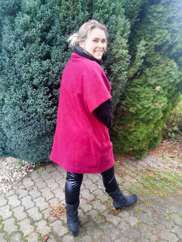 Poncho Pullunder (XXS-3XL) SANCHO Schnittmuster image number 3