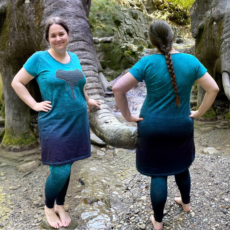 Solely Basic Shirt, Kleid und Maxikleid Gr. 32 bis 54 image number 4