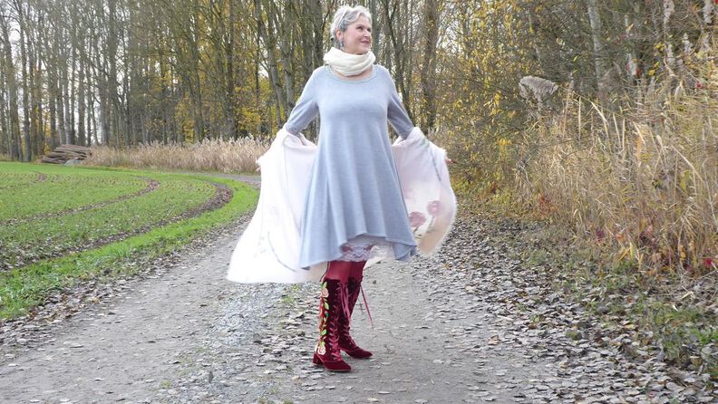 Damenkleid Gloria Gr. 34-46 Schnittmuster image number 8