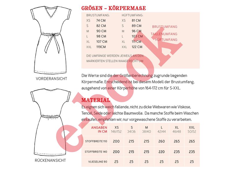 FRAU VIKKI - Kleid mit V-Ausschnitt XS-XXL image number 8