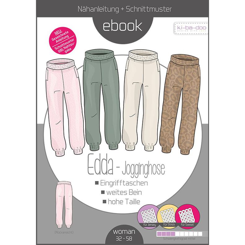 Ebook Jogging Hose EDDA Gr. 32-58 PDF im DINA4-Format image number 1