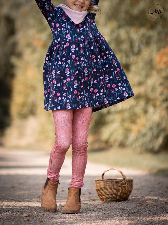 Basic Kleid - Gr. 86 - 164 image number 2