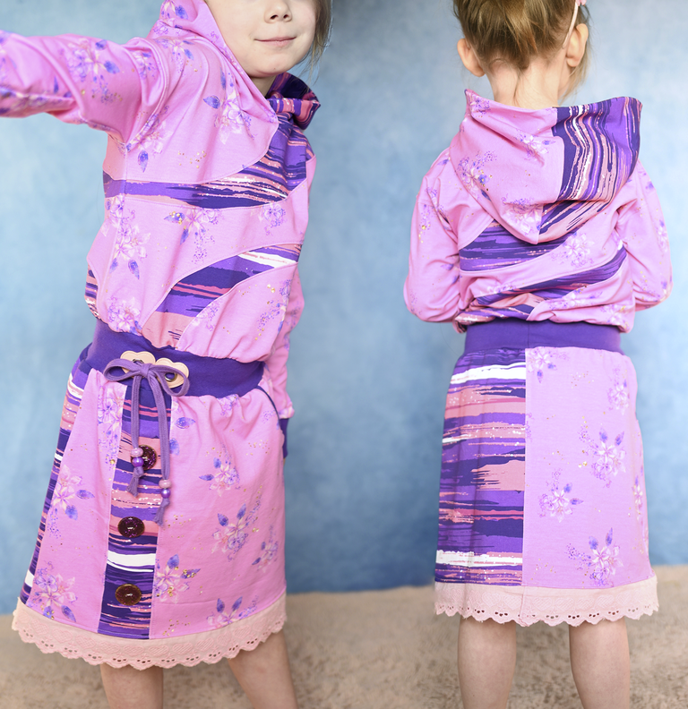 WavyBalloonDress Girls Gr. 74 bis 152 image number 4