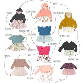 Add-on Paket Girly Sweater | Schleiferlwerk | Größe 56-104