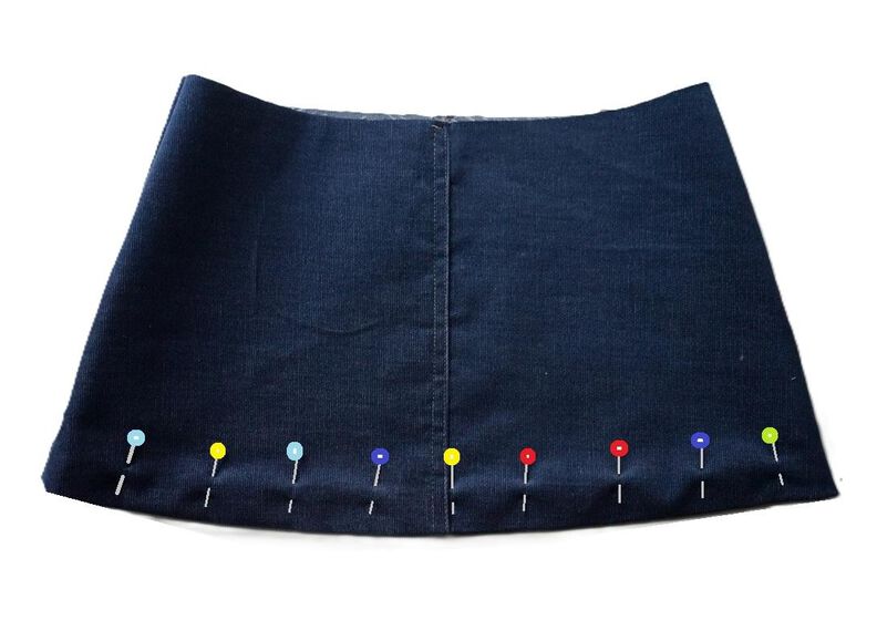 Schnitt + Anleitung ausgestellter Jeansrock Gr. 74 bis 146 image number 3