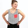 FRAU KOKO - Top aus Webware mit Kräuseln XS-L thumbnail number 1