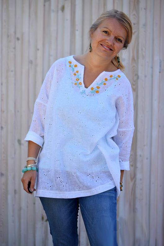 Oversize Tunika, Bluse (ca. 30-56) LUCIA Schnittmuster image number 7