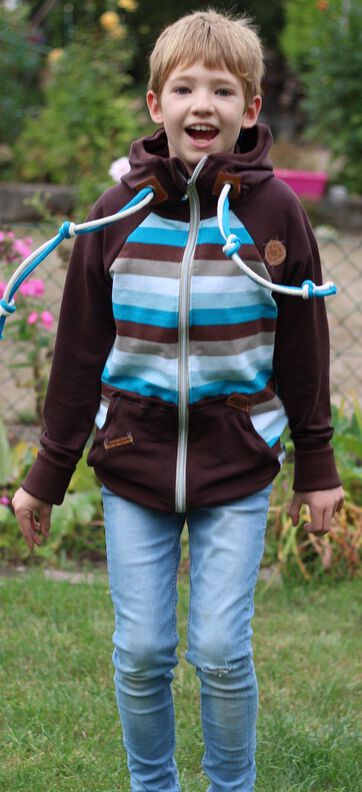 RAGLAN SWEATJACKE NALU GR. 74-164 image number 5