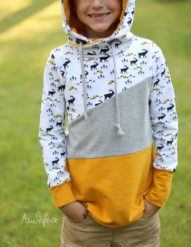 *Kids Basic Hoodie* Longhoodie Hoodie Teilungen image number 2