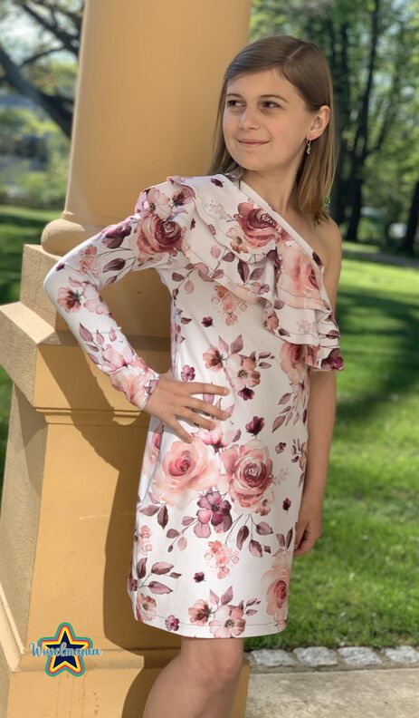 Offshoulder Kleid Spalina 86-164 image number 7